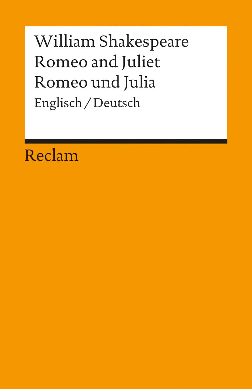 Romeo und Julia. Zweisprachige Ausgabe. Englisch / Deutsch.,Used