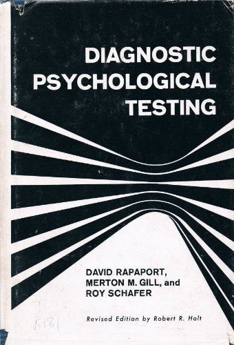 Diagnostic Psychological Testing,Used