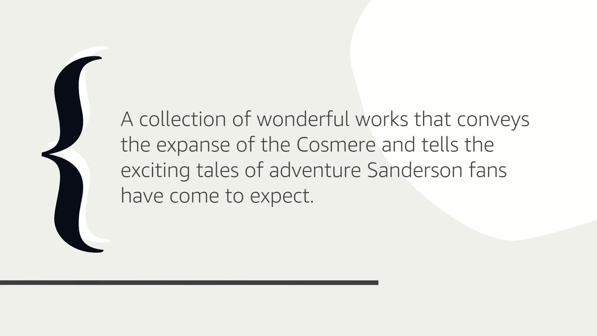 Arcanum Unbounded: The Cosmere Collection,Used