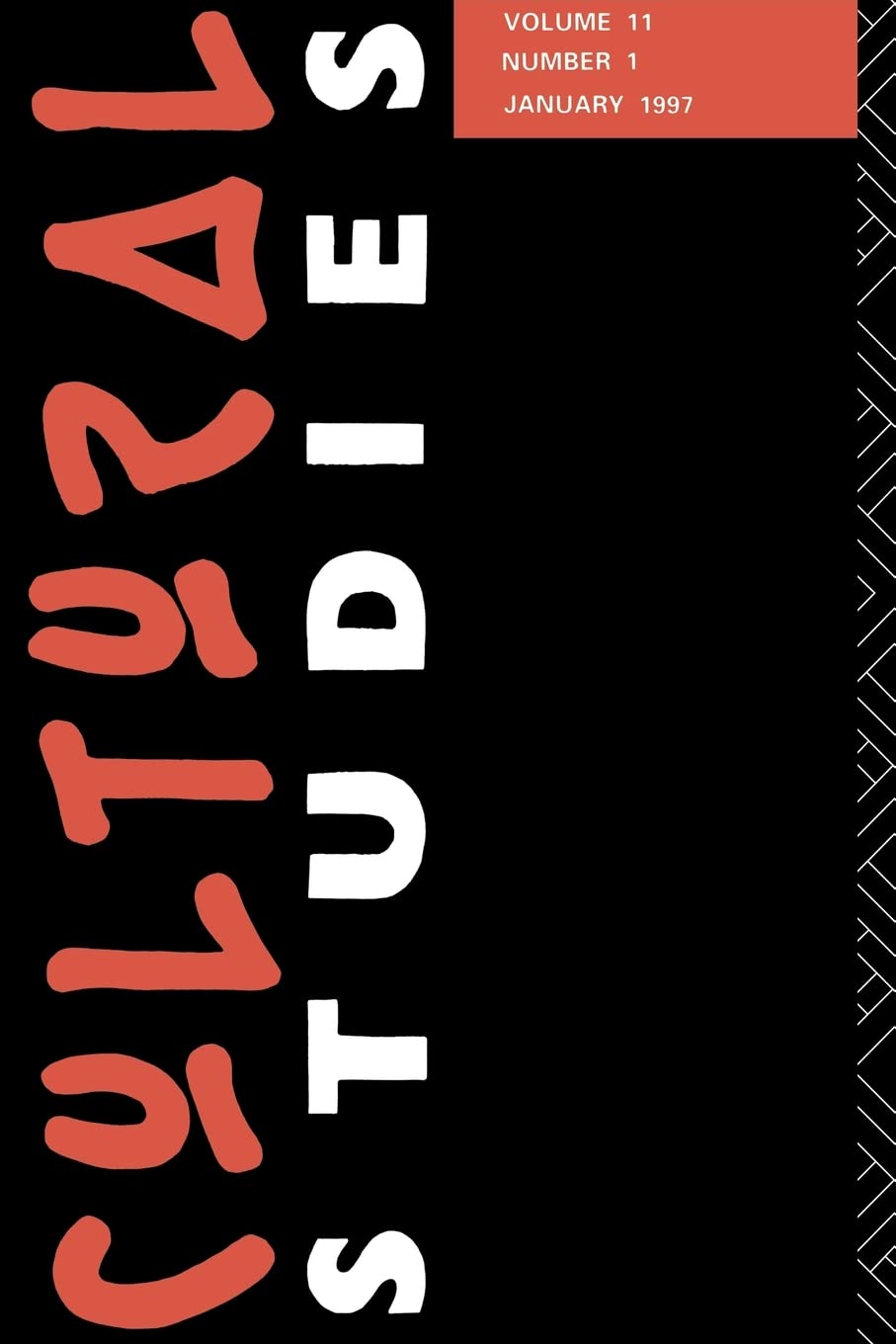 Cultural Studies 11.1,Used