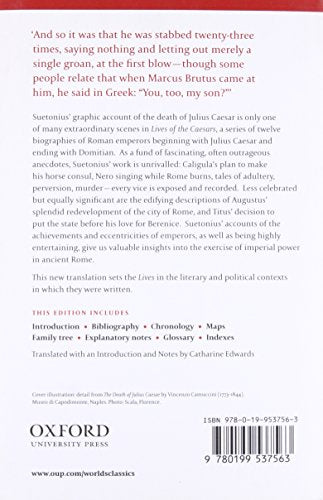 Lives Of The Caesars (Oxford World'S Classics),New