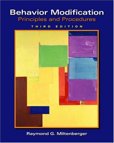 Behavior Modification: Principles and Procedures (Available Titles CengageNOW),Used