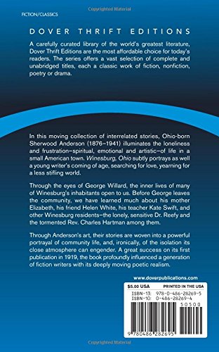 Winesburg, Ohio (Dover Thrift Editions),Used