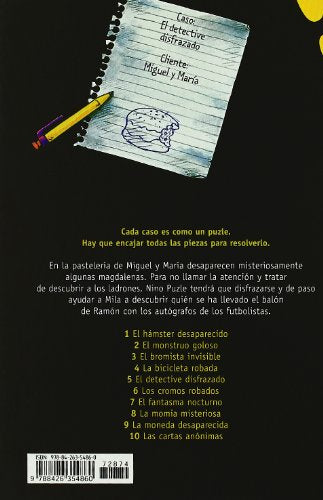 El Detective Disfrazado (Nino Puzle / Jigsaw Jones Mystery) (Spanish Edition),Used