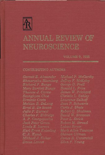 Annual Review of Neuroscience: 1986,Used