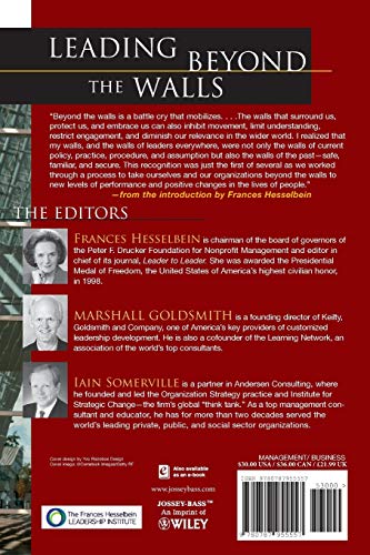 Leading Beyond the Walls: Wisdom to Action Series,Used