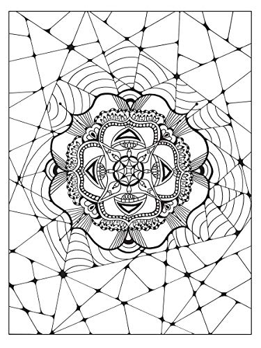 Zendala Coloring Book (Dover Mandala Coloring Books),Used