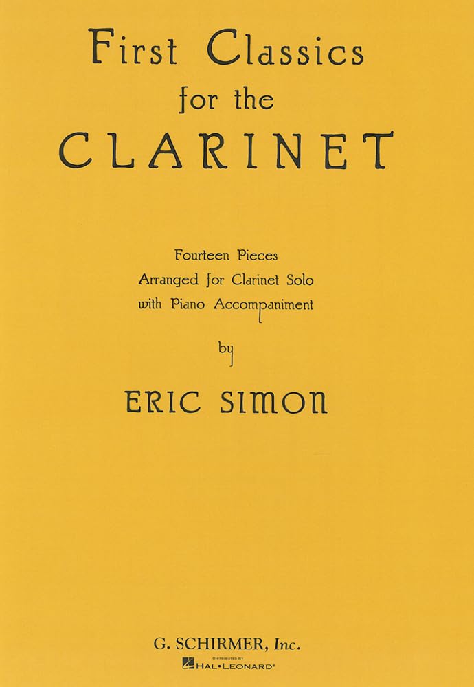 First Classics for the Clarinet,Used