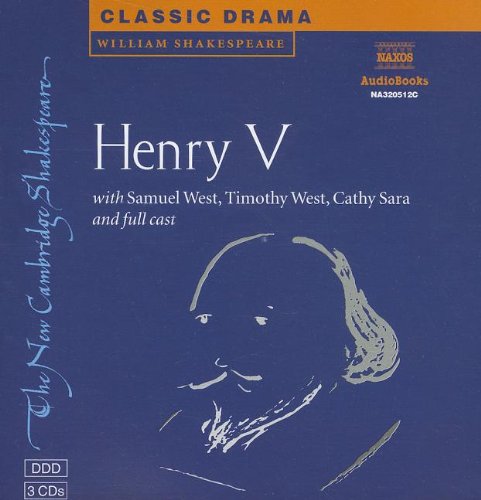 King Henry V CD Set (New Cambridge Shakespeare Audio),Used