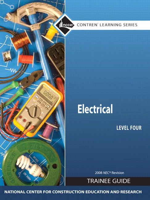 Electrical 4 Trainee Guide, 2008 NEC, Paperback,Used