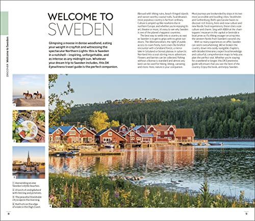 DK Eyewitness Sweden (Travel Guide),Used
