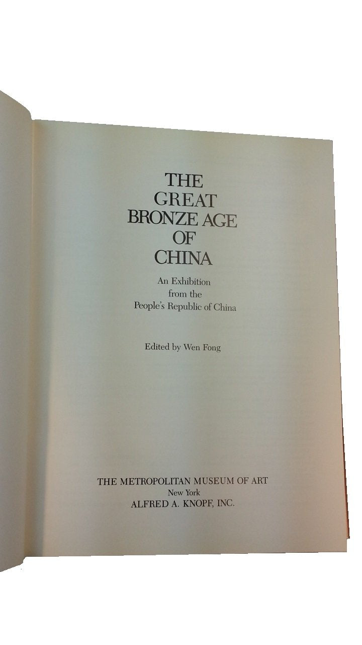 The Great Bronze Age of China,Used