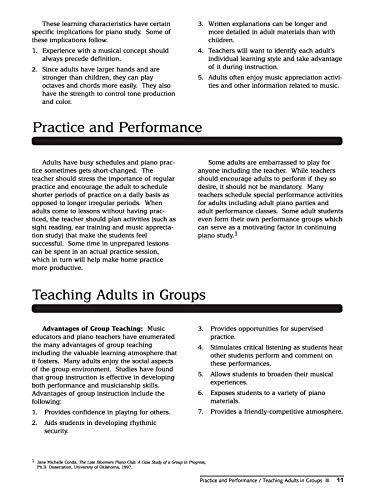 Alfred'S Piano 101 Teacher'S Handbook, Bk 1 & 2: An Exciting Group Course For Adults Who Want To Play Piano For Fun! (Piano 101,,New