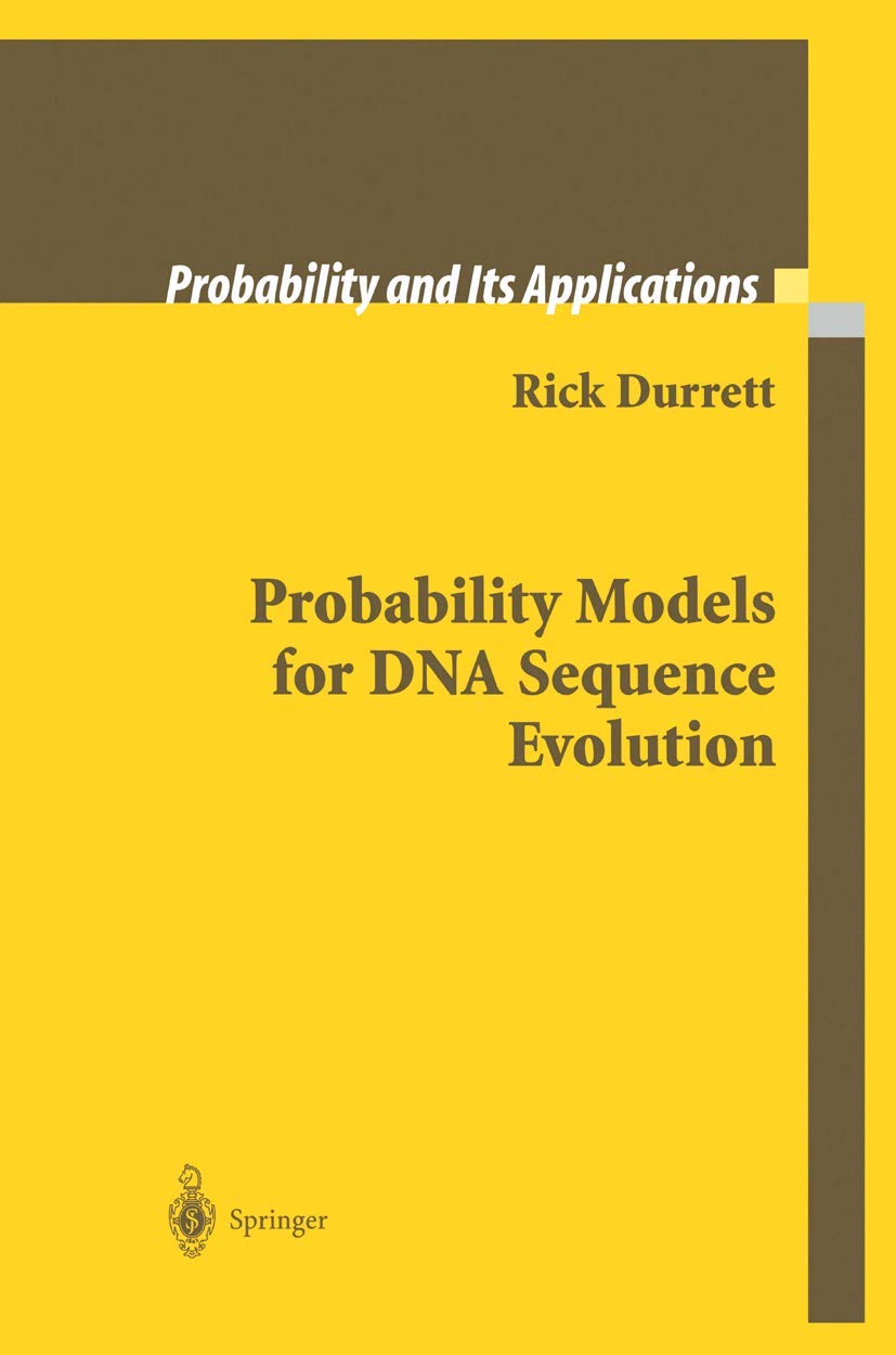 Probability Models for DNA Sequence Evolution (Probability and Its Applications),Used