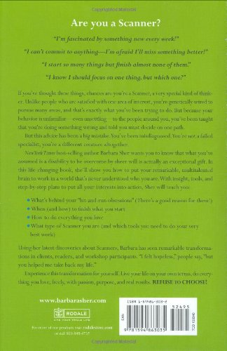 Refuse to Choose!: A Revolutionary Program for Doing Everything That You Love,New