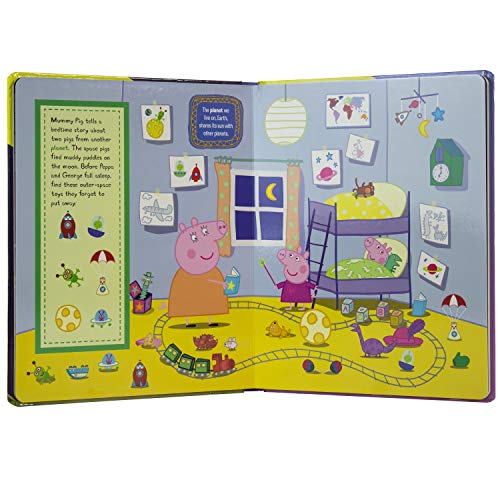 Peppa Pig  Peppa and the Muddy Moon Puddles  First Look and Find Activity Book  PI Kids,Used