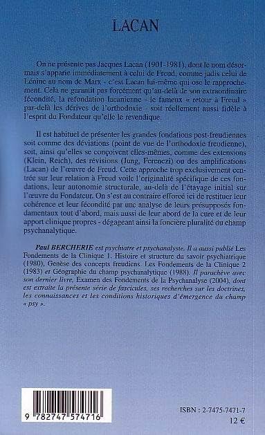 Lacan (French Edition),New