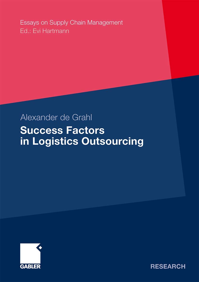 Success Factors in Logistics Outsourcing (Essays on Supply Chain Management),Used