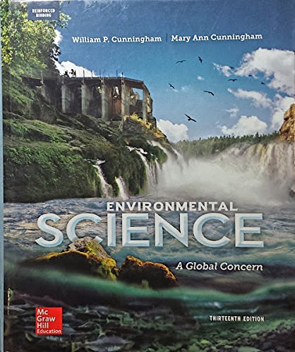 Cunningham, Environmental Science: A Global Concern 2015 13e, AP Student Edition (Reinforced Binding) (A/P ENVIRONMENTAL SCIENC,Used