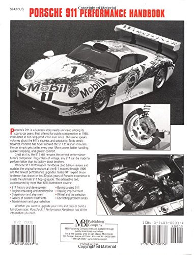 Porsche 911 Performance Handbook,Used