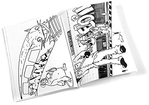 Graffiti Coloring Book (Graffiti Coloring Book, 1),Used