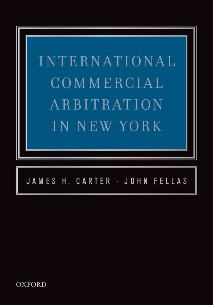 International Commercial Arbitration in New York,Used