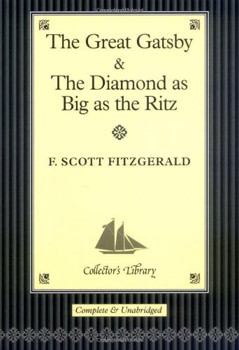 Great Gatsby' and 'a Diamond As Big As the Ritz,Used