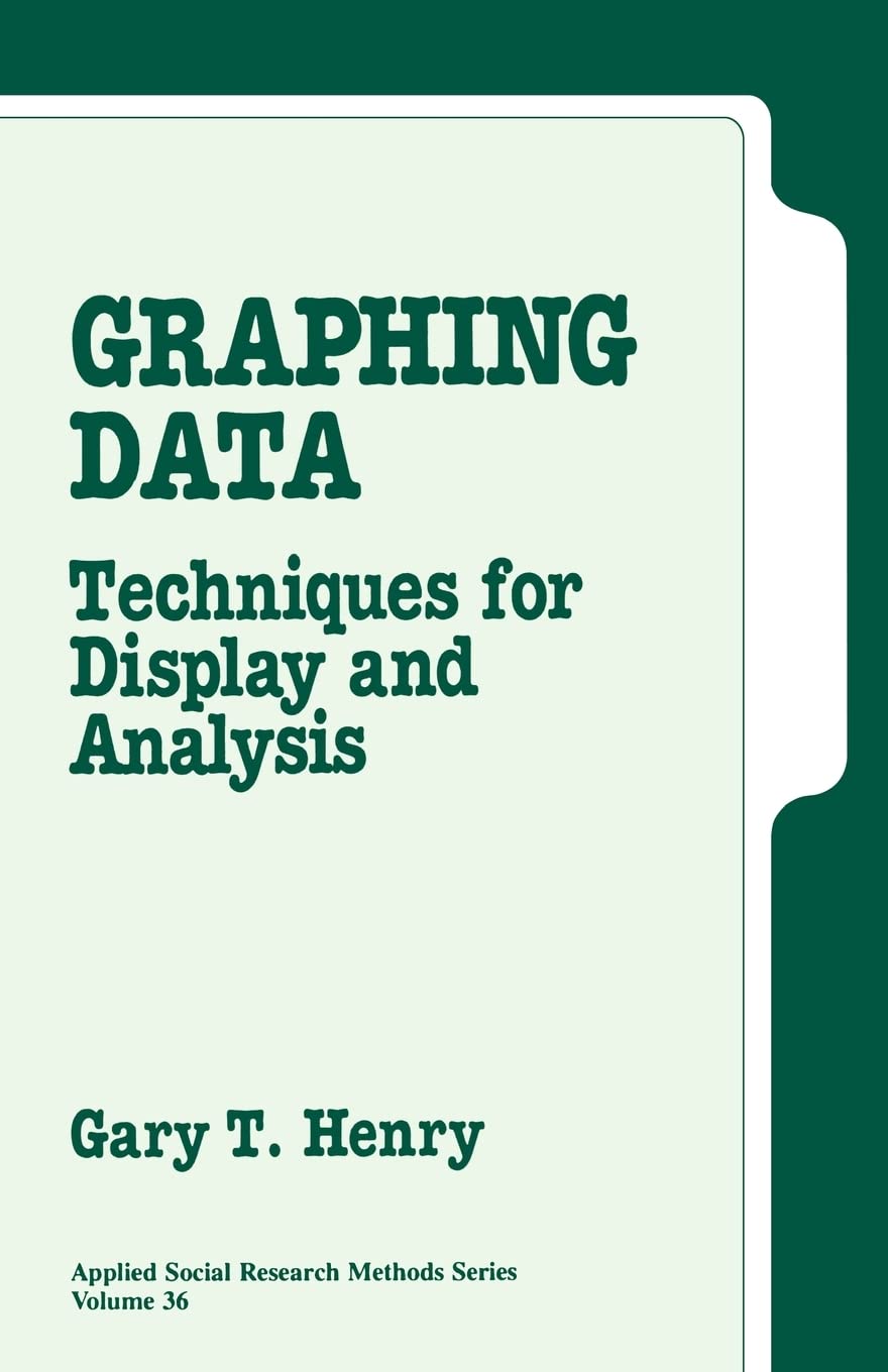 Graphing Data: Techniques for Display and Analysis (Applied Social Research Methods),New