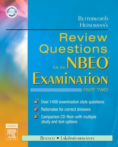 Butterworth Heinemann's Review Questions for the NBEO Examination: Part Two,New