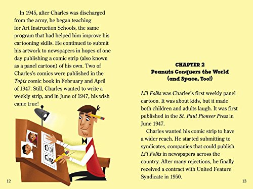 The Great American Story of Charlie Brown, Snoopy, and the Peanuts Gang!: ReadytoRead Level 3 (History of Fun Stuff),Used