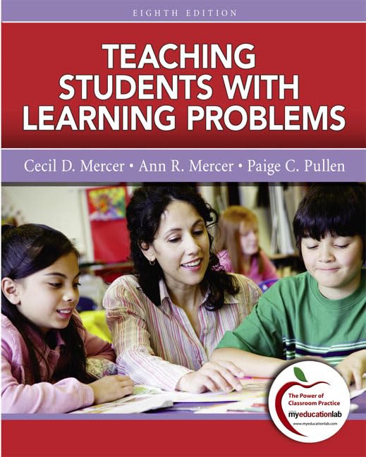 Teaching Students With Learning Problems