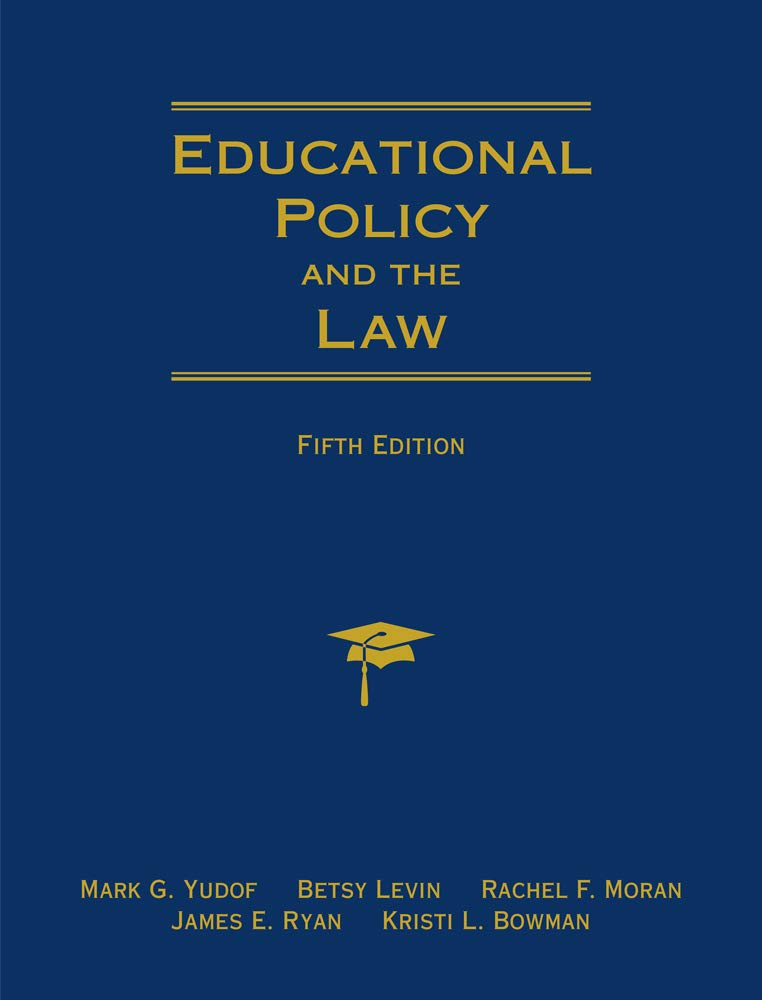 Educational Policy and the Law,New