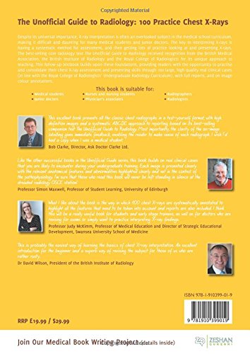 The Unofficial Guide to Radiology: 100 Practice Chest X Rays with Full Colour Annotations and Full X Ray Reports (Unofficial Gui,Used