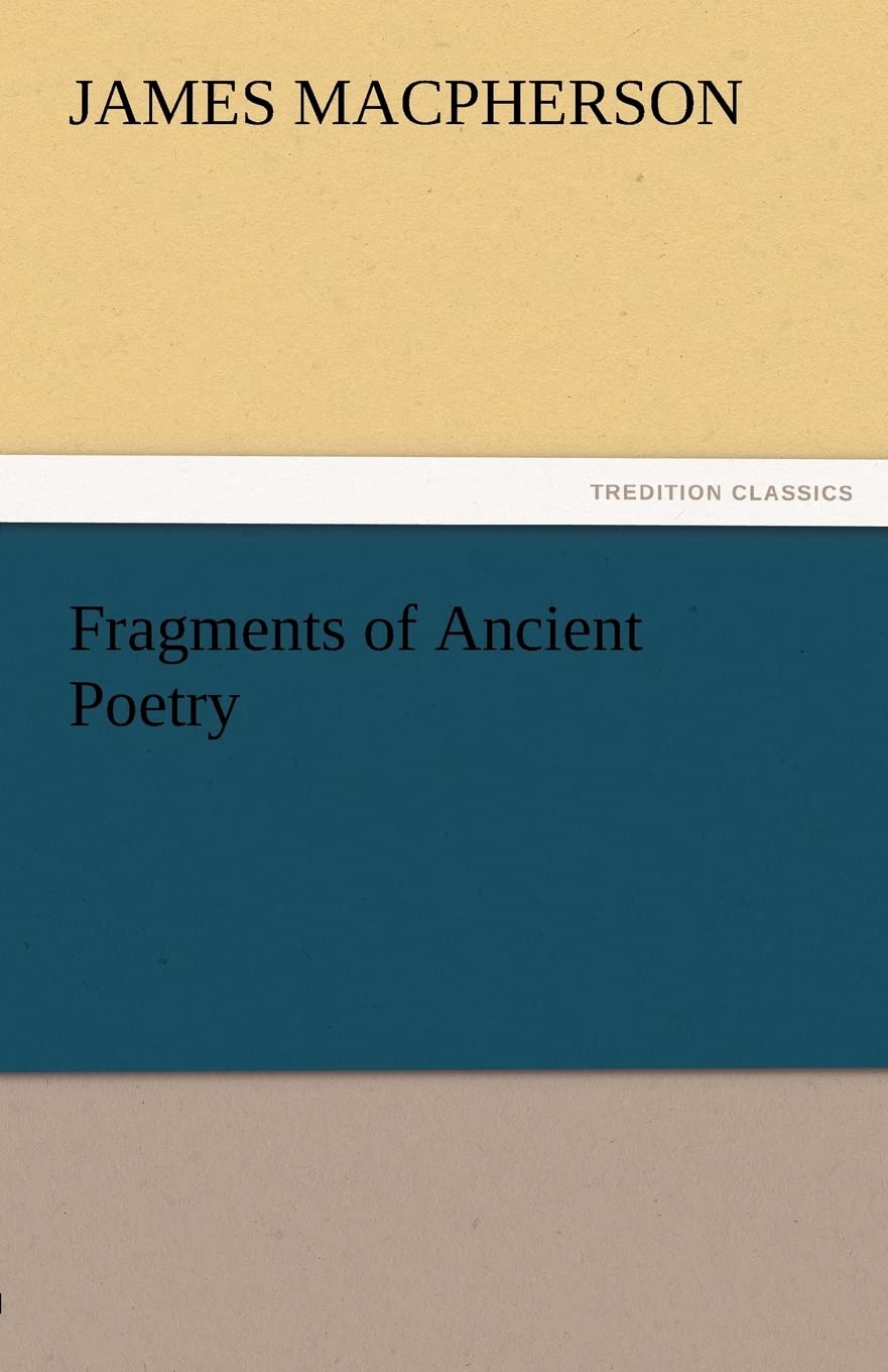 Fragments of Ancient Poetry,Used