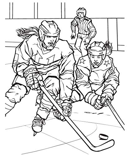 GOAL! The Hockey Coloring Book (Dover Sports Coloring Books),Used