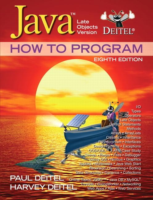 Java How to Program: Late Objects Version,Used