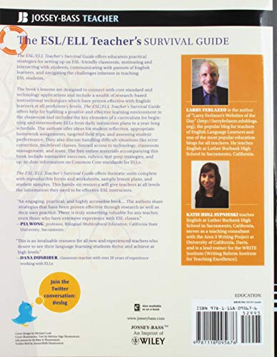 The ESL / ELL Teacher's Survival Guide: ReadytoUse Strategies, Tools, and Activities for Teaching English Language Learners of,New