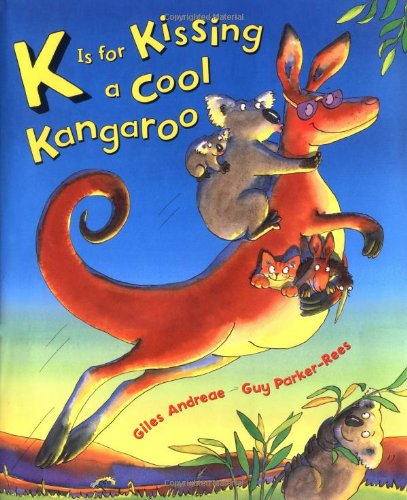 K Is For Kissing A Cool Kangaroo,New