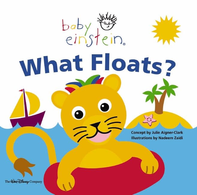 Baby Einstein: What Floats: Splash & Giggle Bath Book (Baby Einstein),Used