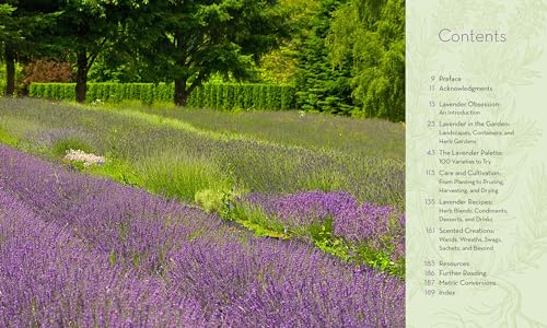 The Lavender Lover's Handbook: The 100 Most Beautiful and Fragrant Varieties for Growing, Crafting, and Cooking,Used