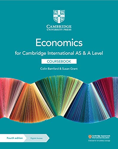 Cambridge International AS & A Level Economics Coursebook with Digital Access (2 Years) (Cambridge International Examinations),Used
