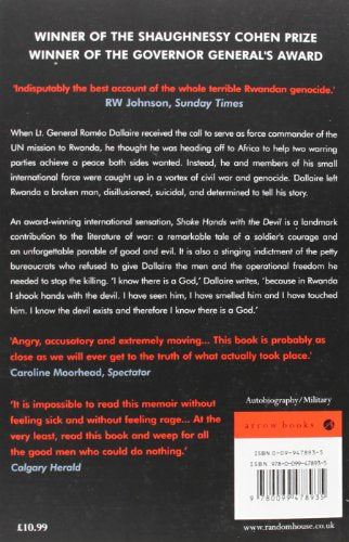 Shake Hands With the Devil : The Failure of Humanity in Rwanda,Used