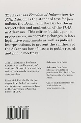 Arkansas Freedom of Information Act,Used