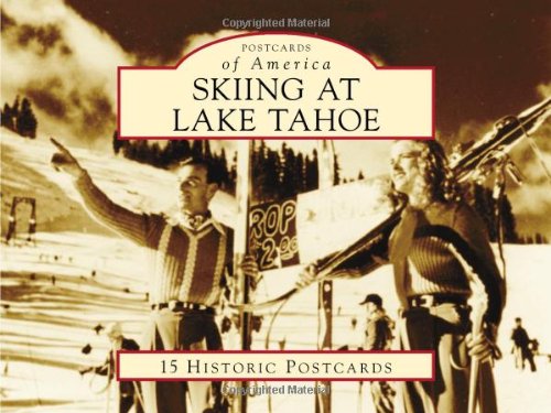Skiing at Lake Tahoe (Postcards of America),Used