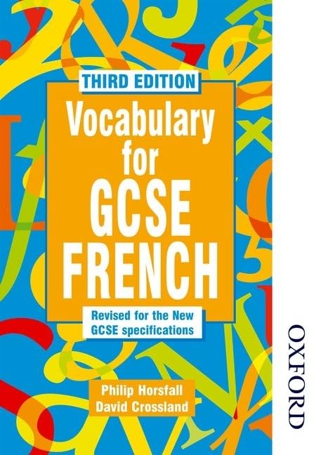 Vocabulary for GCSE French  3rd Edition,Used