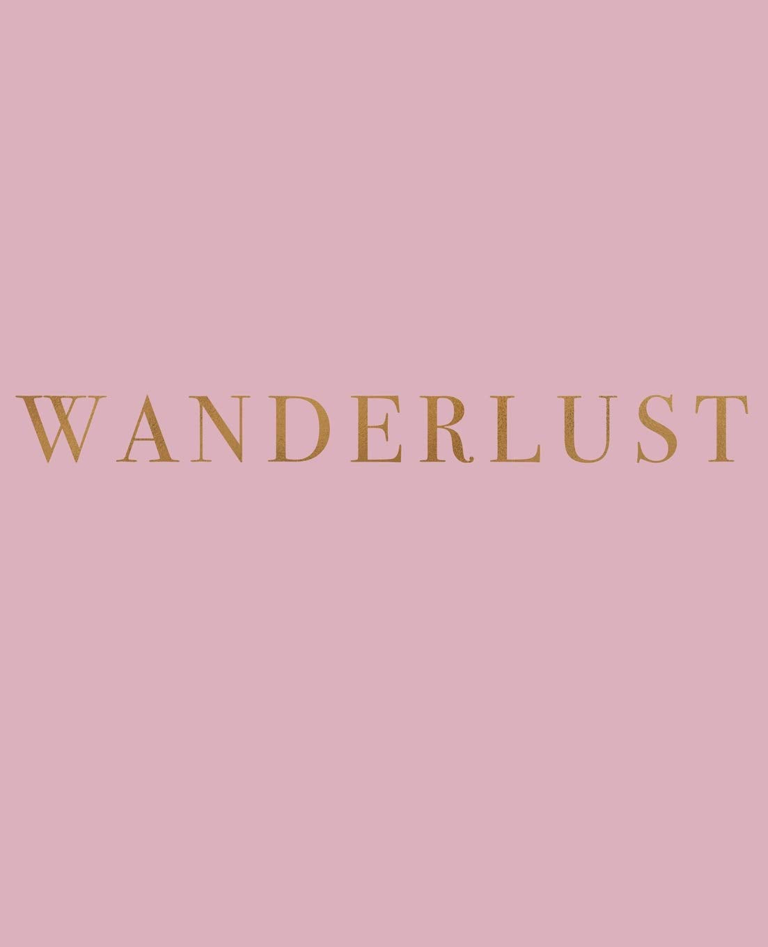 Wanderlust: A decorative book for coffee tables, bookshelves and interior design styling Stack deco books together to create a ,Used