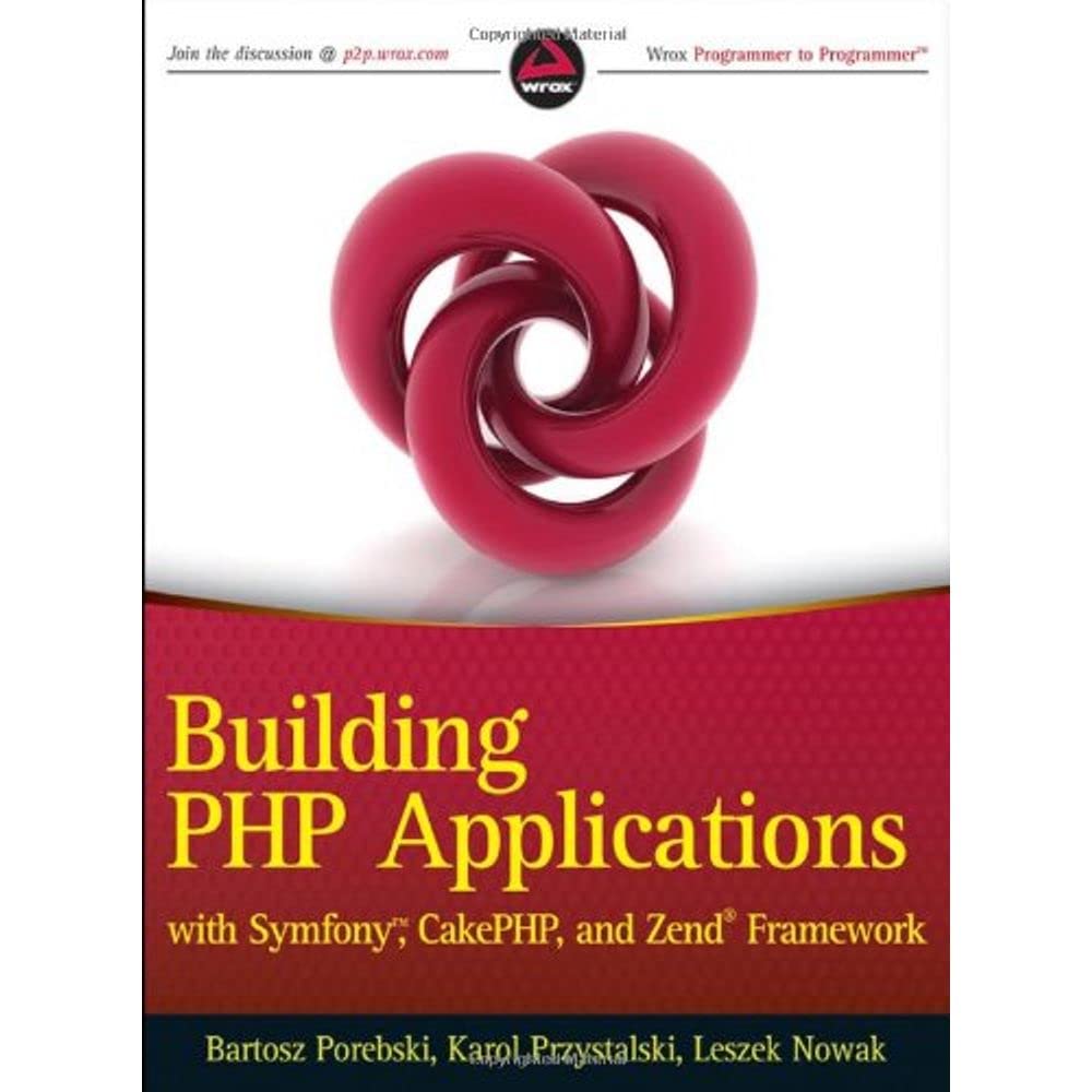 Building PHP Applications with Symfony, CakePHP, and Zend Framework,Used