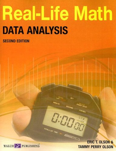 Reallife Math For Data Analysis, Grade 912 (Reallife Math (Walch Publishing)),Used