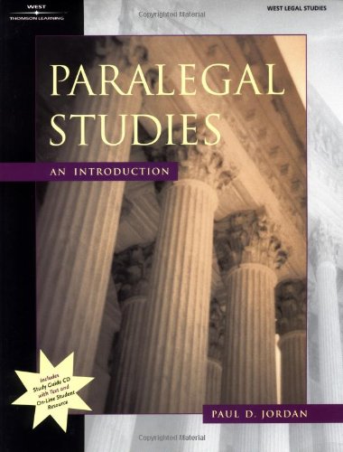 Paralegal Studies: An Introduction (Paralegal Series),Used