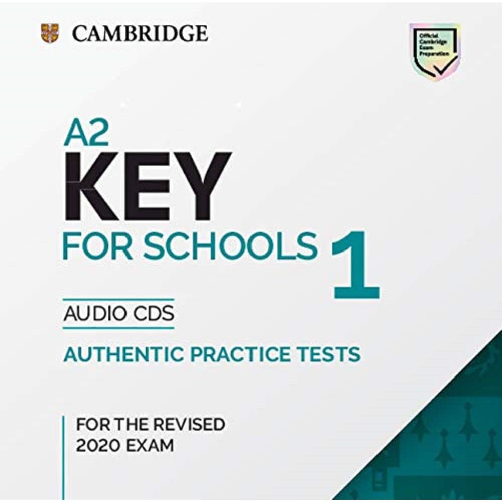 A2 Key for Schools 1 for the Revised 2020 Exam Audio CDs (KET Practice Tests),Used